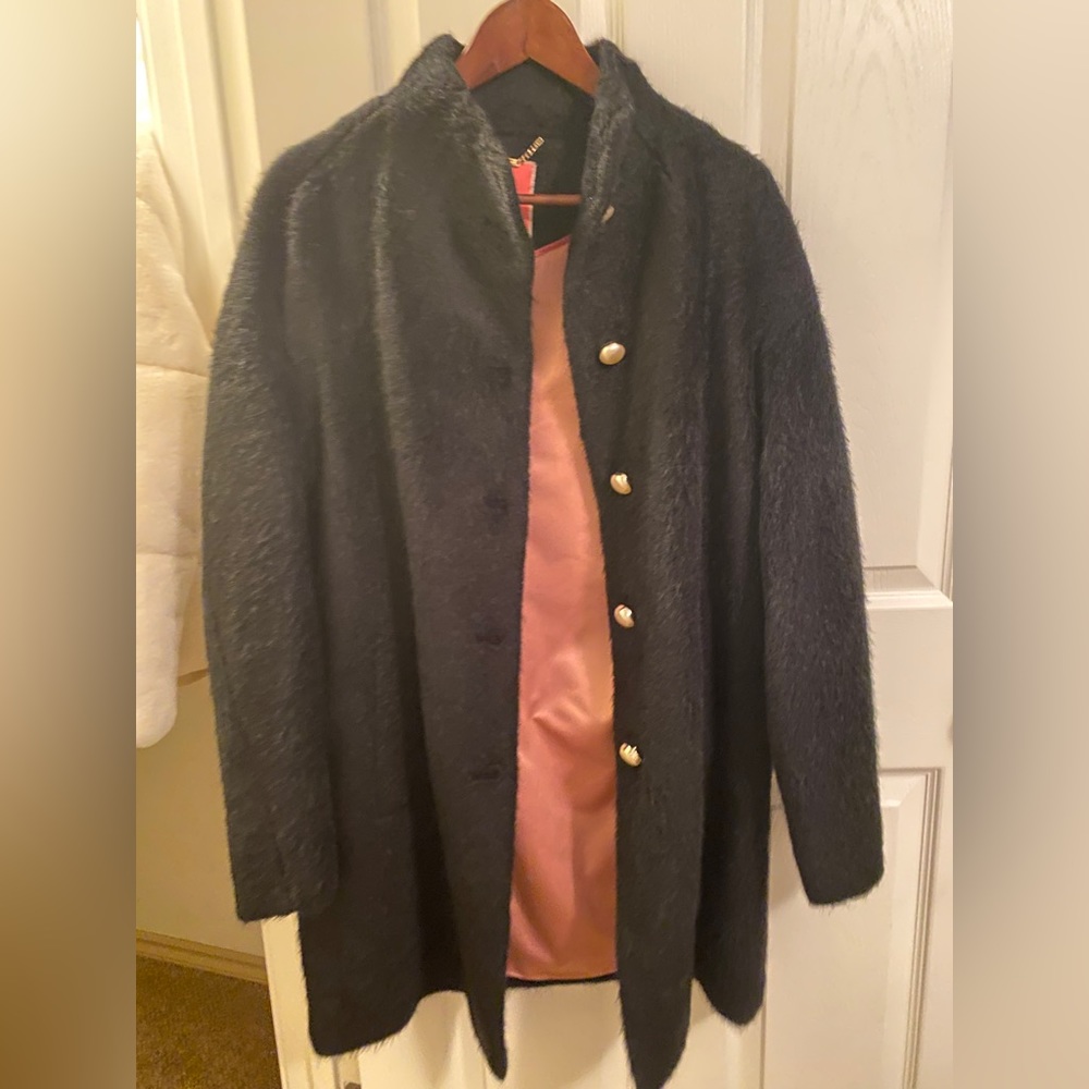 Kate spade Brushed-Knit Coat size S